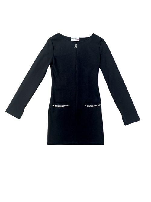 Abito nero con zip PATRIZIA PEPE | 7A0566A641